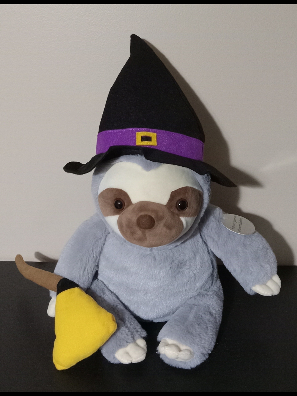 💚2/$15💚 Snuggle Buddy"Hocus Pocus Abracadabra" Heat & Hug Sloth plush